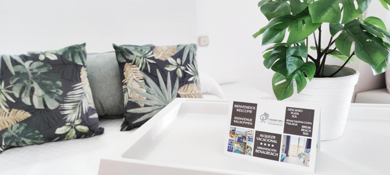 Benalbeach Casa Kito Relax 1ª Linea De Playa เบนัลมาเดนา ภายนอก รูปภาพ